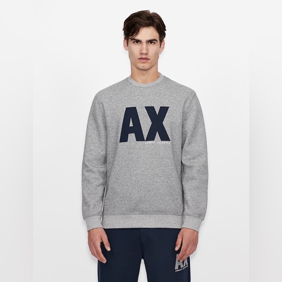 Armani Exchange CREW NECK SWEATSHIRT - Picture 6 of 10